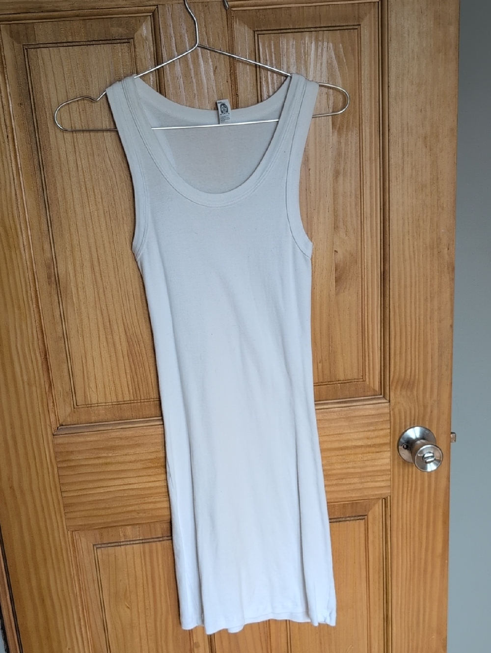 Los Angeles Apparel Cotton Baby Rib Dress